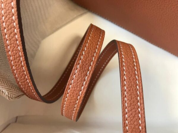 1:1 Replica Hermes Mini Evercolor Sac Roulis 19 Brown For Women, Women's Handbags, Shoulder Bags 7.5in/19cm