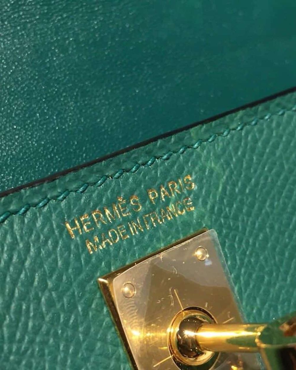 1:1 Replica Hermes Mini Kelly 20 Sellier Epsom Green Bag For Women, Women's Handbags, Shoulder Bags 7.5in/20cm