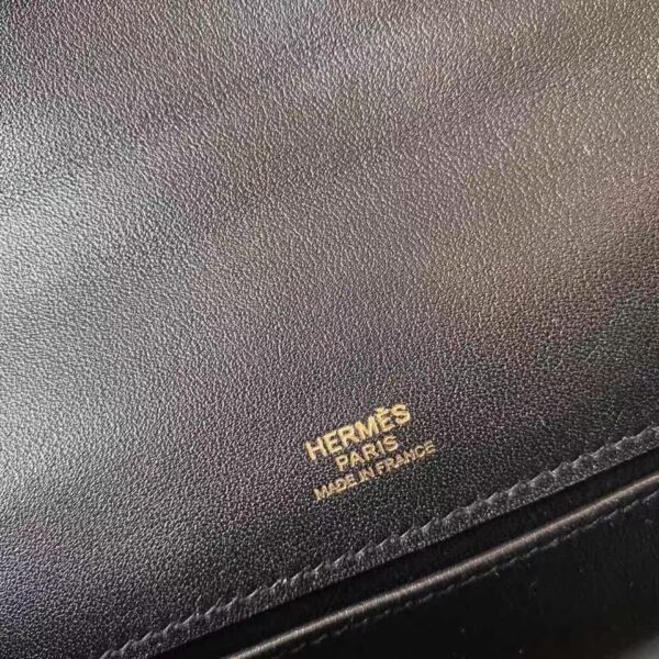 1:1 Replica Hermes Mini Kelly KP Pochette Black/Light Brown/Pink/Yellow/White For Women 22cm / 8.7in