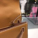 1:1 Replica Hermes Mini Kelly KP Pochette Gold For Women Hermes Mini Kelly KP Pochette Gold For Women Gold Toned Hardware 8.7in/22cm8.7in/22cm