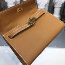 1:1 Replica Hermes Mini Kelly KP Pochette Gold For Women Hermes Mini Kelly KP Pochette Gold For Women Gold Toned Hardware 8.7in/22cm8.7in/22cm