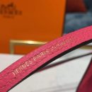 1:1 Replica Hermes Mini Kelly Rose Tyrien For Women Gold Toned Hardware 7.5in/19cm