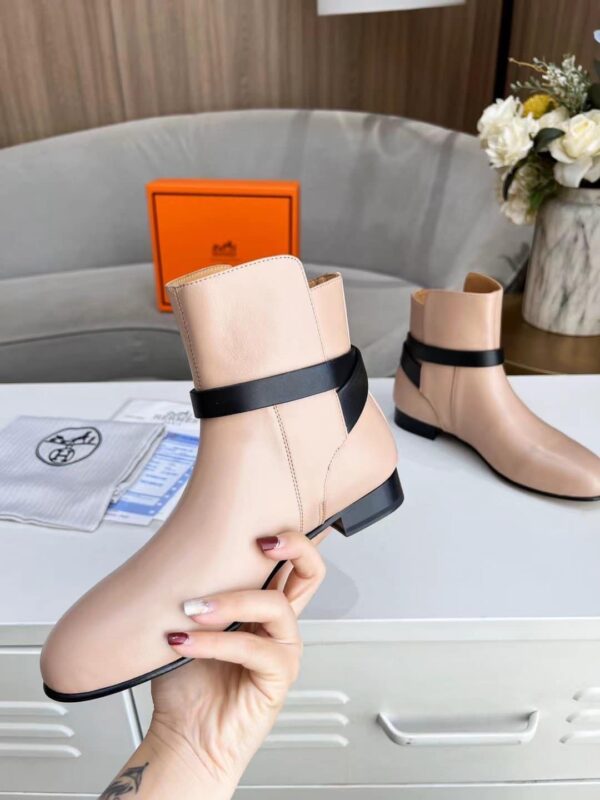 Hermes Neo Ankle Boot Beige For Women, Women's Shoes