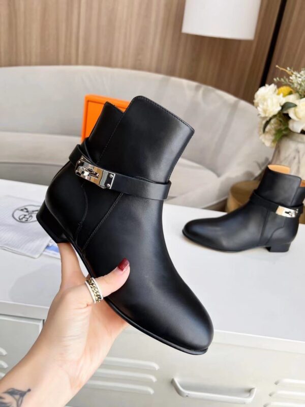 Hermes Neo Ankle Boot Black For Women, Women's Shoes H162133Z 02355