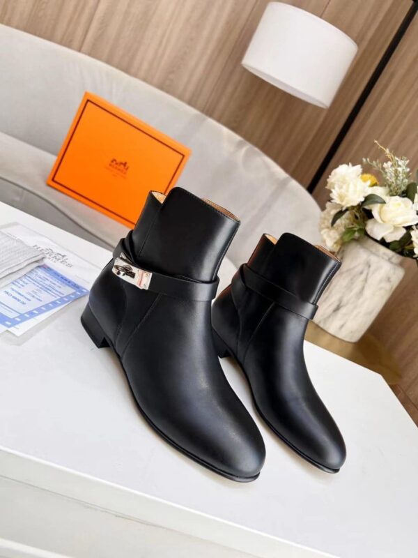 Hermes Neo Ankle Boot Black For Women, Women's Shoes H162133Z 02355