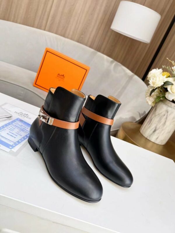 Hermes Neo Ankle Boot Black For Women, Women's Shoes H162133Z