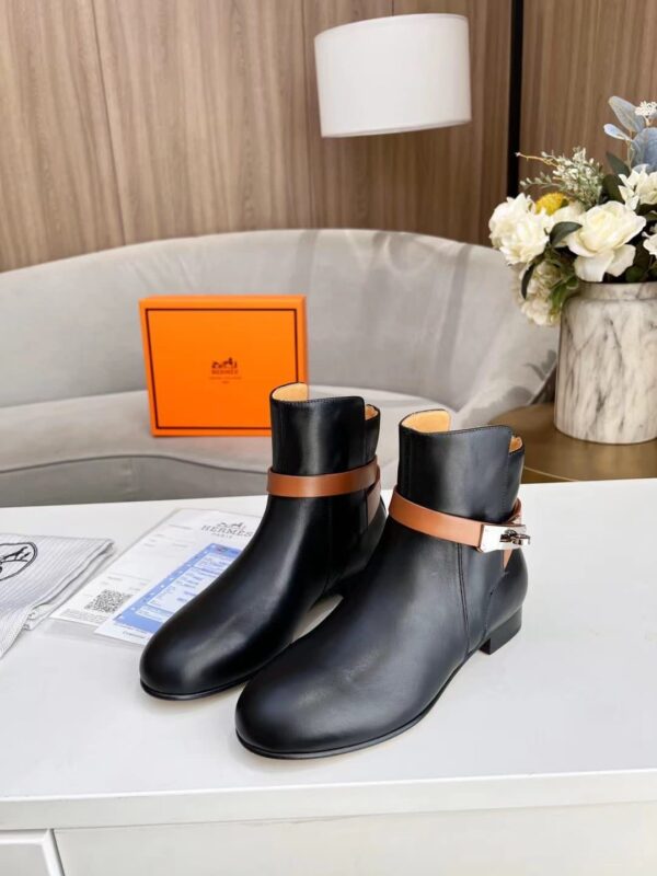 Hermes Neo Ankle Boot Black For Women, Women's Shoes H162133Z