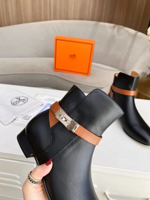 Hermes Neo Ankle Boot Black For Women, Women's Shoes H162133Z