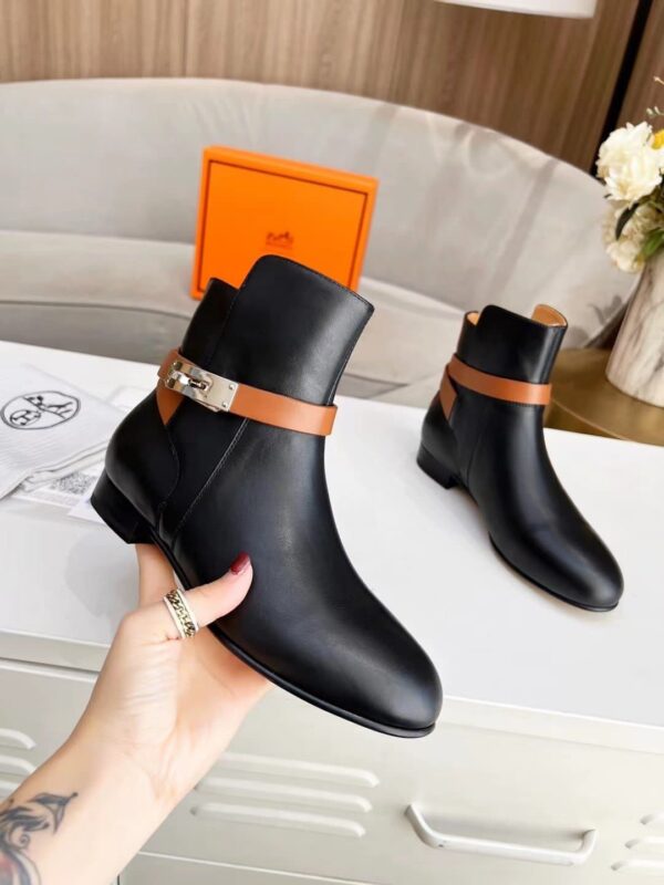 Hermes Neo Ankle Boot Black For Women, Women's Shoes H162133Z