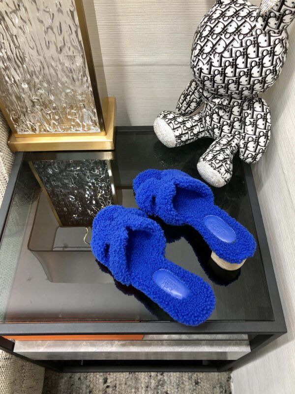 Hermes  Oasis Sandal Dark Blue For Women 1.97in/5cm