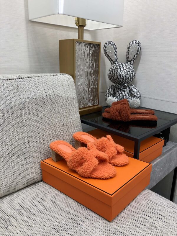 Hermes  Oasis Sandal Orange For Women 1.97in/5cm