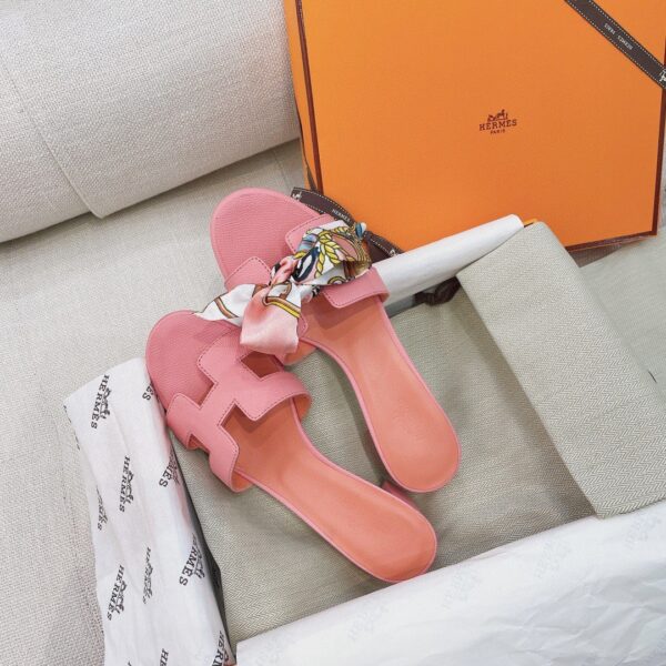 Hermes Oasis Sandal Pink For Women, Women's Shoes H151215Z