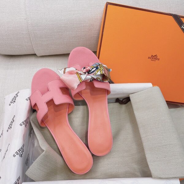 Hermes Oasis Sandal Pink For Women, Women's Shoes H151215Z