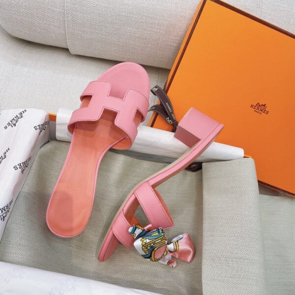 Hermes Oasis Sandal Pink For Women, Women's Shoes H151215Z
