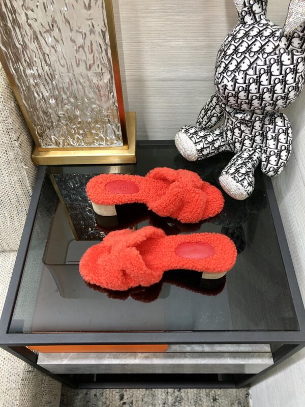 Hermes  Oasis Sandal Red For Women 1.97in/5cm