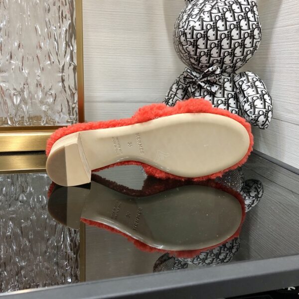 Hermes  Oasis Sandal Red For Women 1.97in/5cm