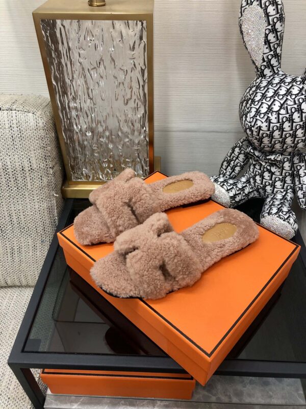 Hermes  Oran Sandal Brown For Women
