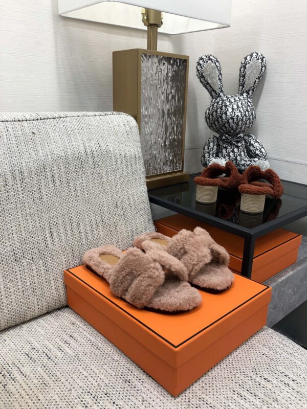 Hermes  Oran Sandal Brown For Women