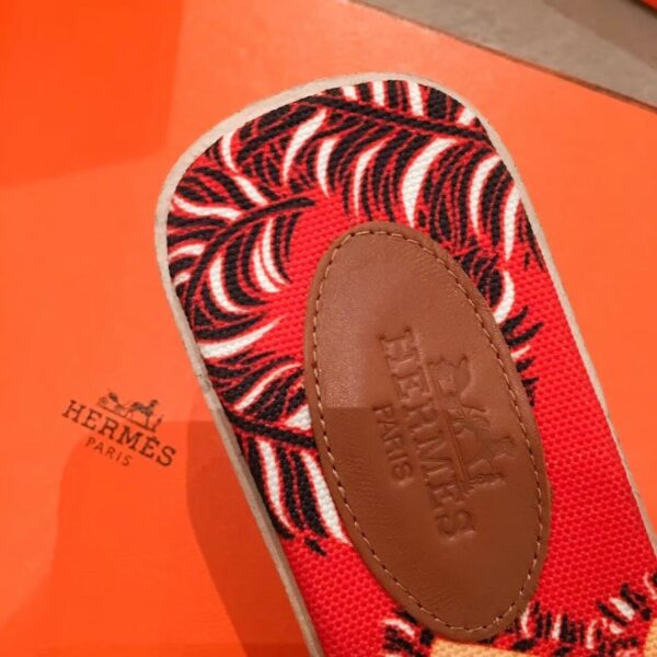 Hermes Oran Sandal Multicolor/Brown For Women, Women's Shoes H211170Z