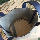 1:1 Replica Hermes Picotin Lock 18 Bag Grey/Navy Blue With Silver-Toned Hardware For Women, Women's Handbags 7.1in/18cm