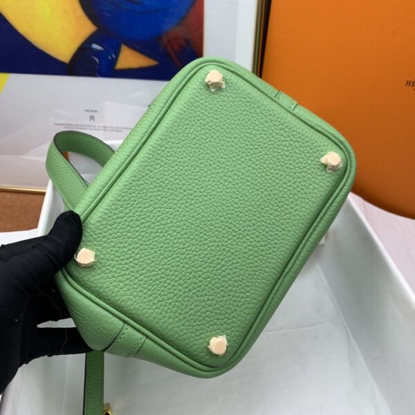 1:1 Replica Hermes Picotin Lock 18 Bag Light Green With Gold-Toned Hardware For Women, Women's Handbags 7.1in/18cm