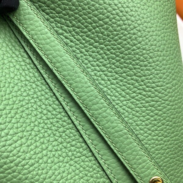1:1 Replica Hermes Picotin Lock 18 Bag Light Green With Gold-Toned Hardware For Women, Women's Handbags 7.1in/18cm