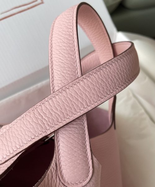 1:1 Replica Hermes Picotin Lock 18 Bag Light Pink For Women, Women's Handbags 7.1in/18cm