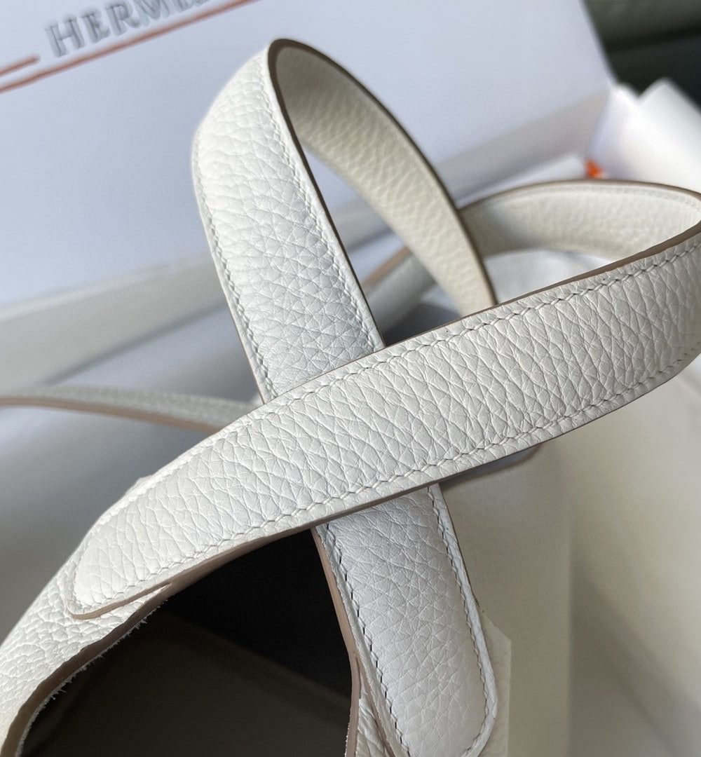 1:1 Replica Hermes Picotin Lock 18 Bag White For Women, Women's Handbags 7.1in/18cm