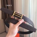 1:1 Replica Hermes Rider Belt Buckle & Reversible Black For Women, Women Belt