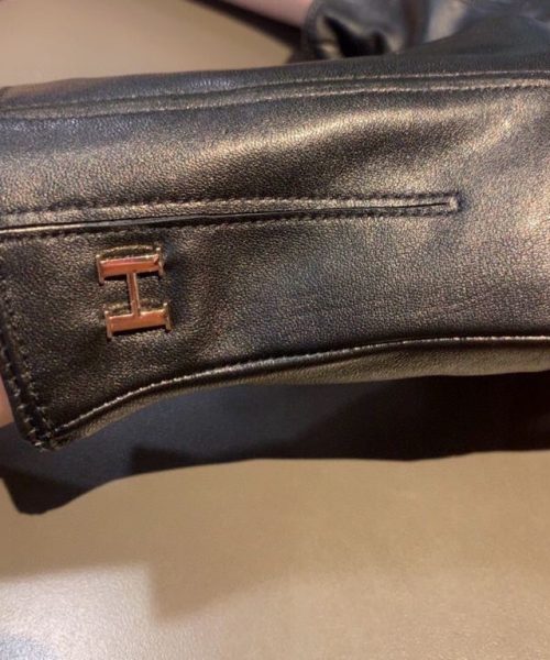 Hermes Soya Gloves In Black
