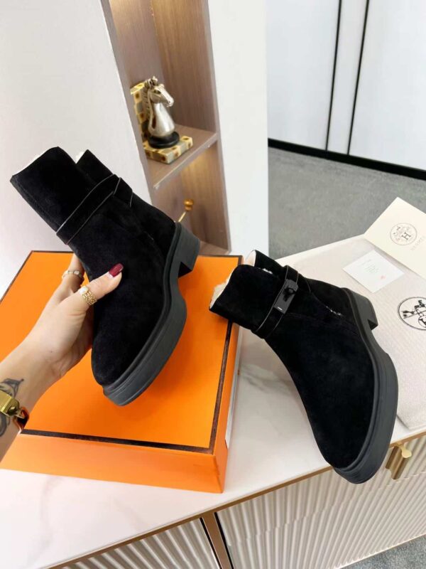 Hermes Veo Ankle Boot Black For Women, Women's Shoes H212113Z