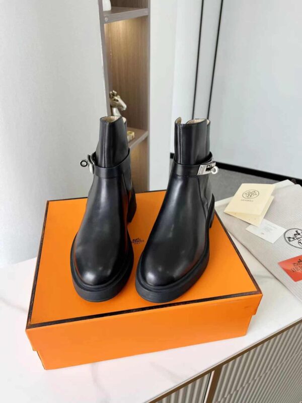 Hermes Veo Ankle Boot Black For Women, Women's Shoes H221827ZH01435