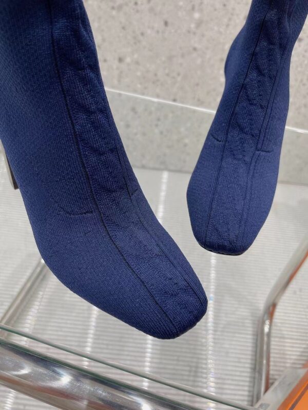 Hermes Volver 90 Ankle Boot Blue For Women, Women's Shoes H192035Z