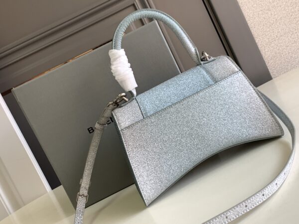 Hourglass Small Handbag In Pink/Blue For Women 9in/23 cm