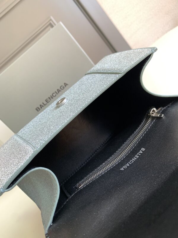 Hourglass Small Handbag In Pink/Blue For Women 9in/23 cm