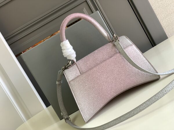 Hourglass Small Handbag In Pink/Blue For Women 9in/23 cm