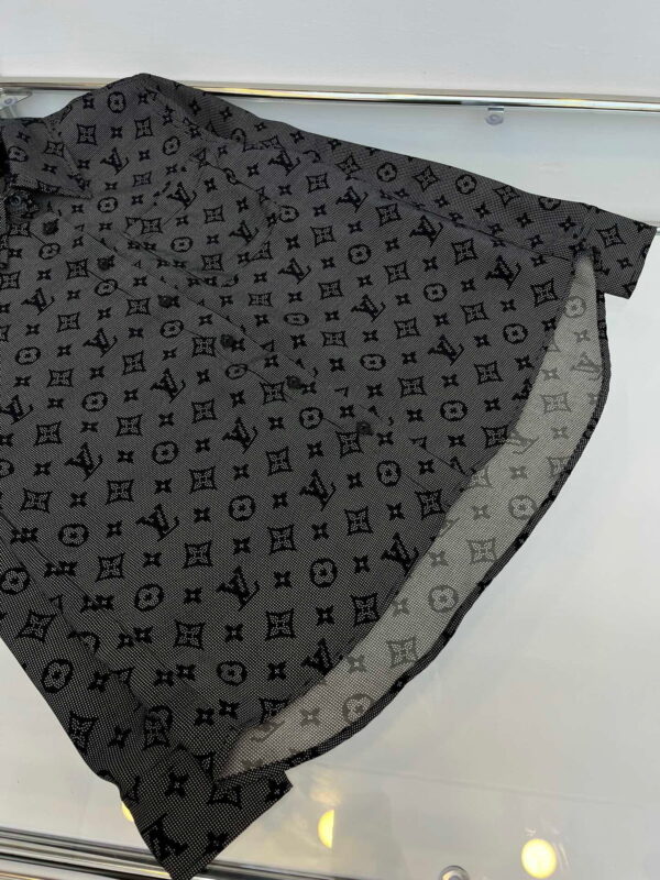 Inverted Mahina Monogram Pajama Pants And Shirt Grey For Women