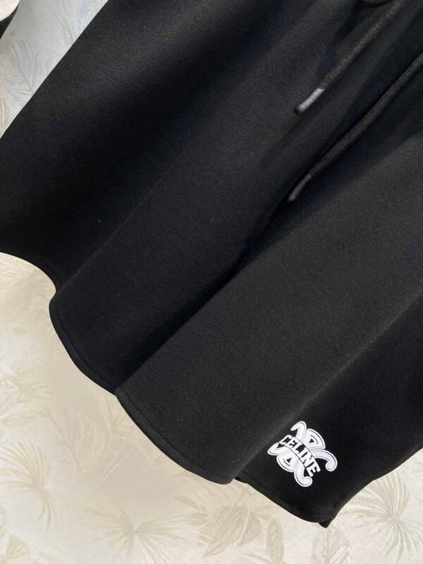 Jacket And Shorts Black For Women