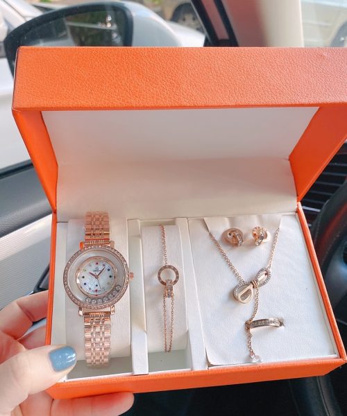 JB001 - Watch And Jewelry Box