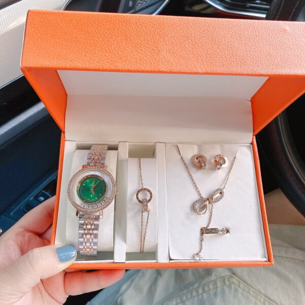 JB001 - Watch And Jewelry Box