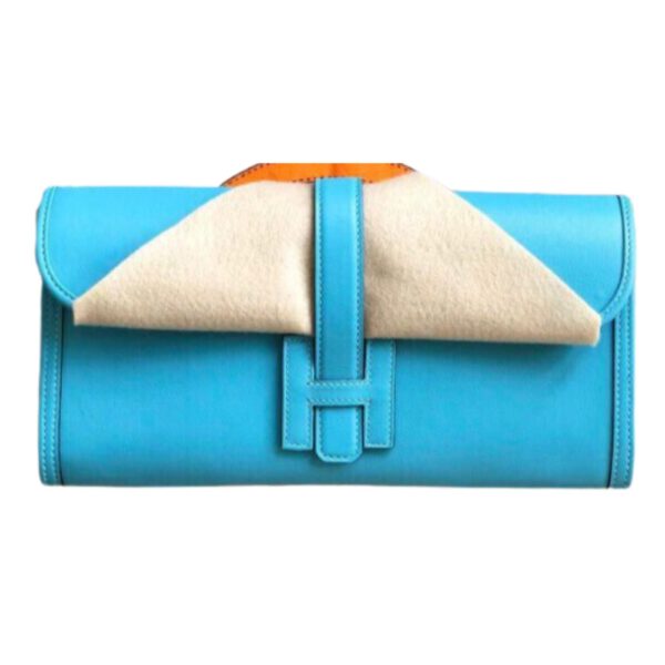 1:1 Replica Jige Elan 29 Clutch Wallet Blue/Light Blue/White/Orange/Purple 29cm/11.4in