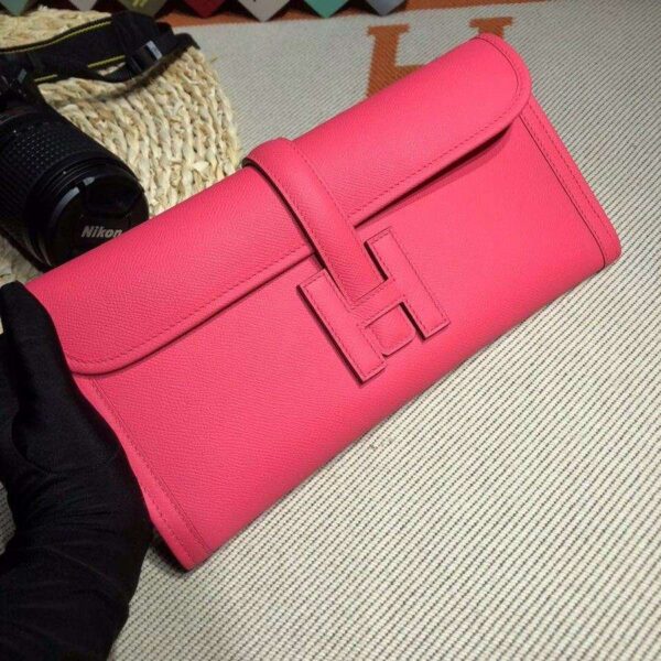 1:1 Replica Jige Elan 29 Clutch Wallet Yellow/Black/White/Green Khaki/Pink 29cm/11.4in