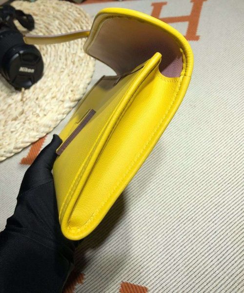 1:1 Replica Jige Elan 29 Clutch Wallet Yellow/Black/White/Green Khaki/Pink 29cm/11.4in
