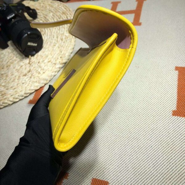 1:1 Replica Jige Elan 29 Clutch Wallet Yellow/Black/White/Green Khaki/Pink 29cm/11.4in