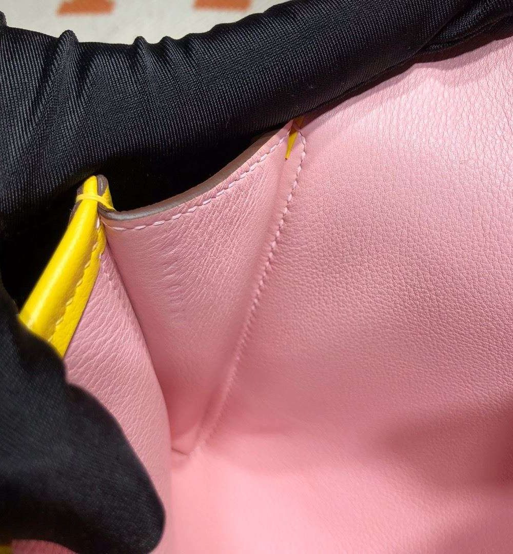 1:1 Replica Jige Elan 29 Clutch Wallet Yellow/Black/White/Green Khaki/Pink 29cm/11.4in