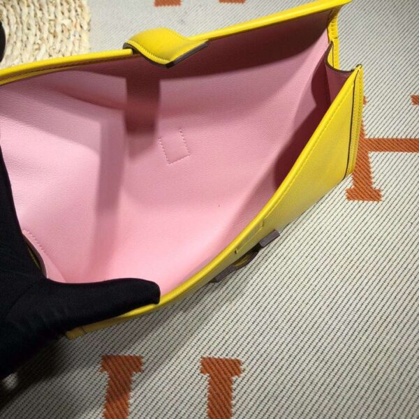 1:1 Replica Jige Elan 29 Clutch Wallet Yellow/Black/White/Green Khaki/Pink 29cm/11.4in