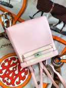 1:1 Replica Kelly Danse II Bag Swift Yellow/Black/Brown/Pink/Red For Women 22cm / 8.7in