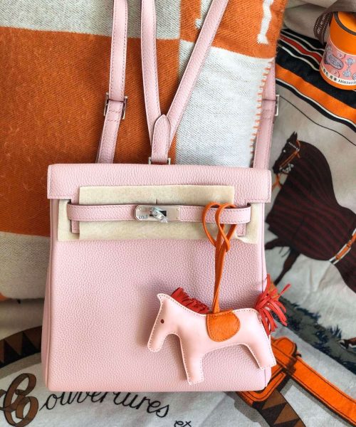 1:1 Replica Kelly Danse II Bag Swift Yellow/Black/Brown/Pink/Red For Women 22cm / 8.7in