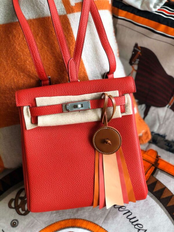 1:1 Replica Kelly Danse II Bag Swift Yellow/Black/Brown/Pink/Red For Women 22cm / 8.7in