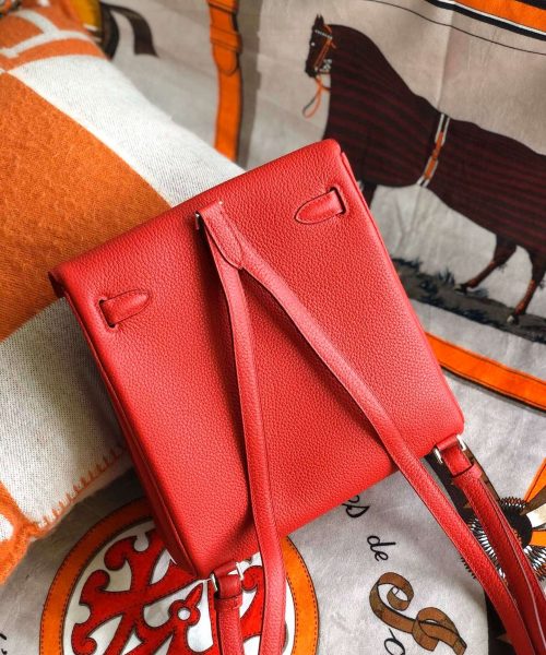 1:1 Replica Kelly Danse II Bag Swift Yellow/Black/Brown/Pink/Red For Women 22cm / 8.7in